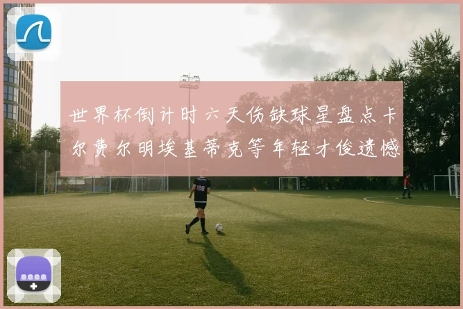世界杯倒计时六天伤缺球星盘点卡尔费尔明埃基蒂克等年轻才俊遗憾缺席
